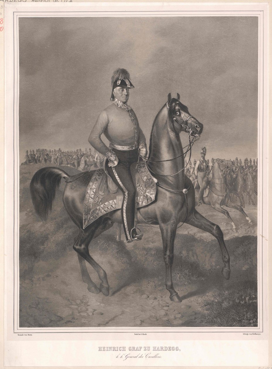 Count Henry Hardegg by Artist Unknown