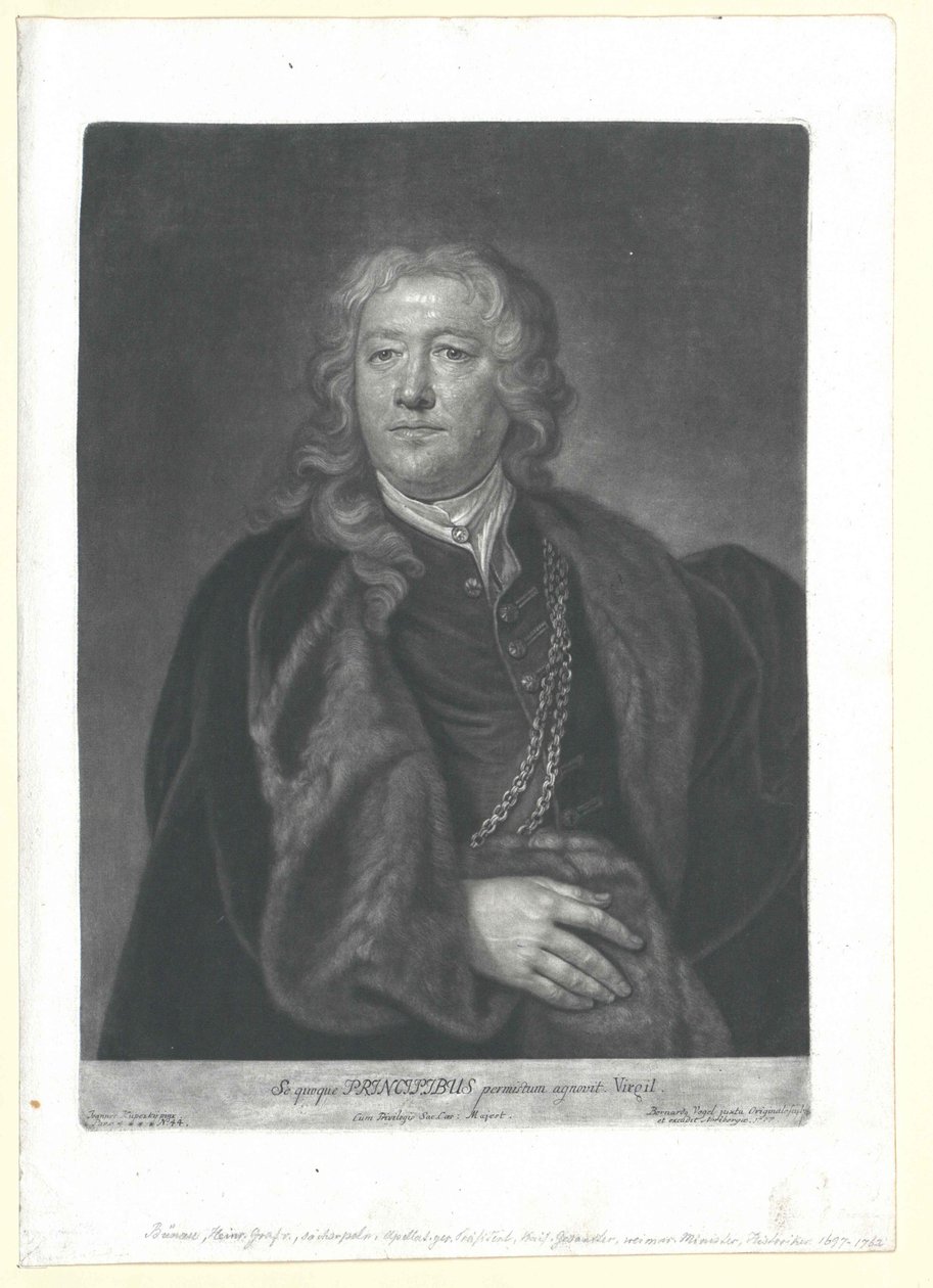 Henry Count von Buenau by Artist Unknown