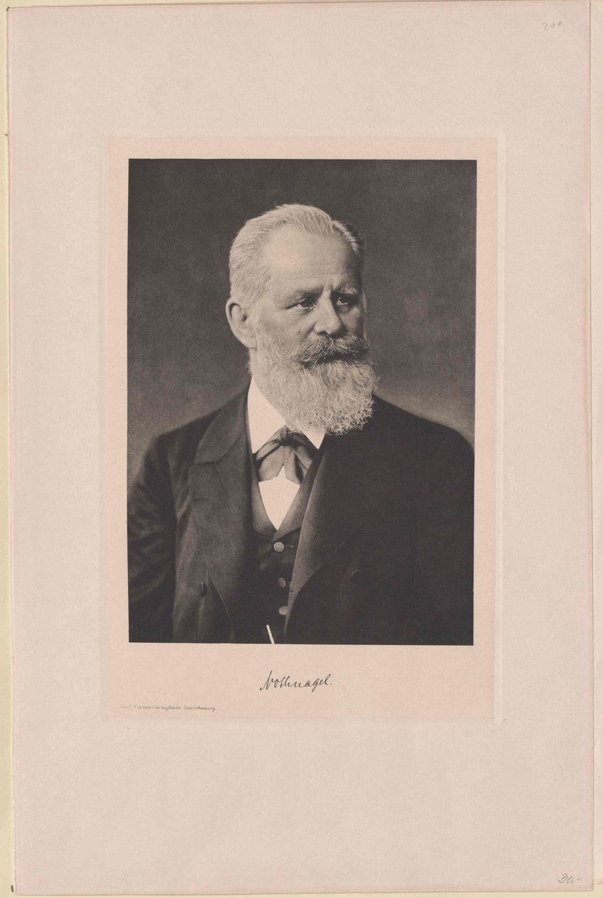Hermann Nothnagel by Artist Unknown