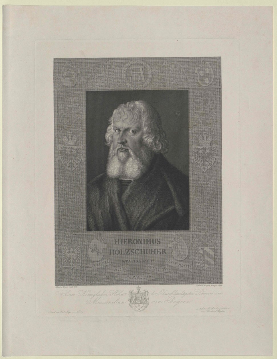 Hieronymus Holzschuher (print) by Artist Unknown