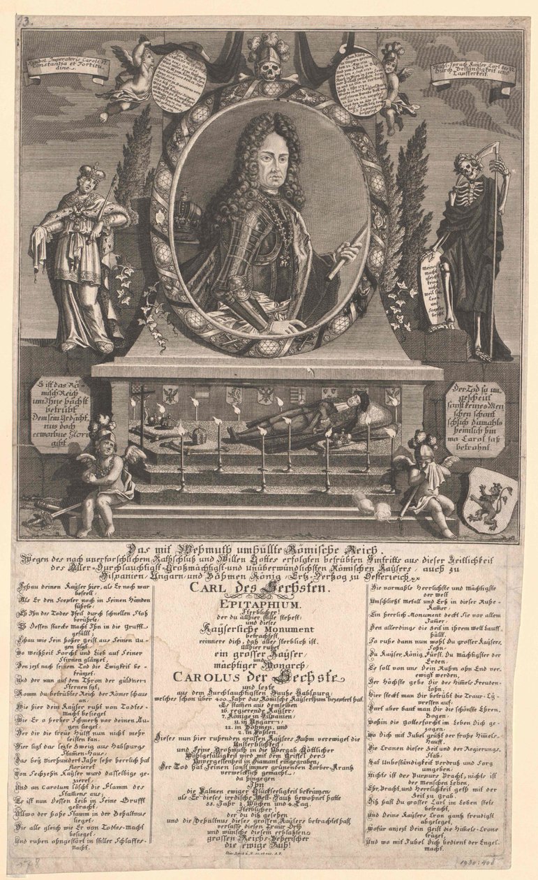 Holy Roman Emperor Charles VI by Artist Unknown