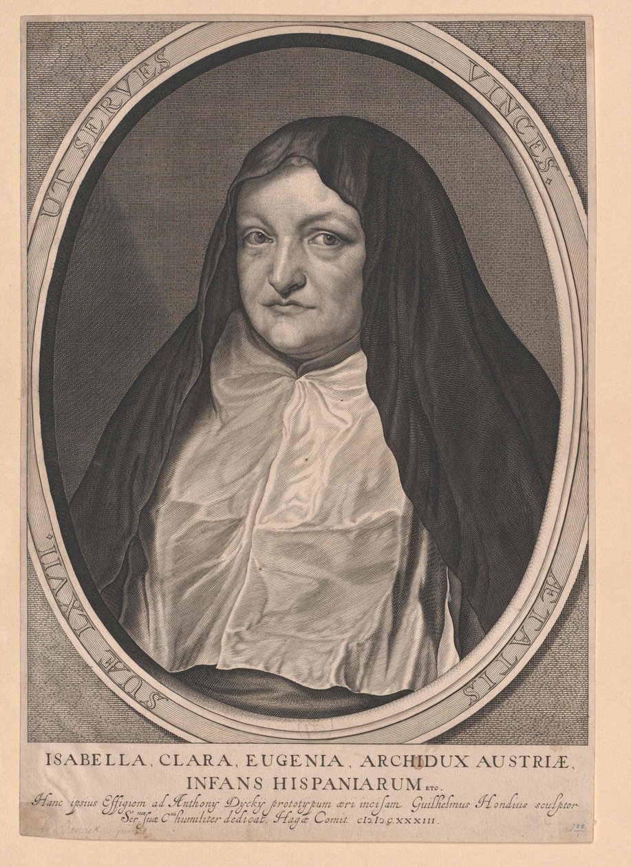 Infanta of Spain Isabella Clara Eugenia by Artist Unknown