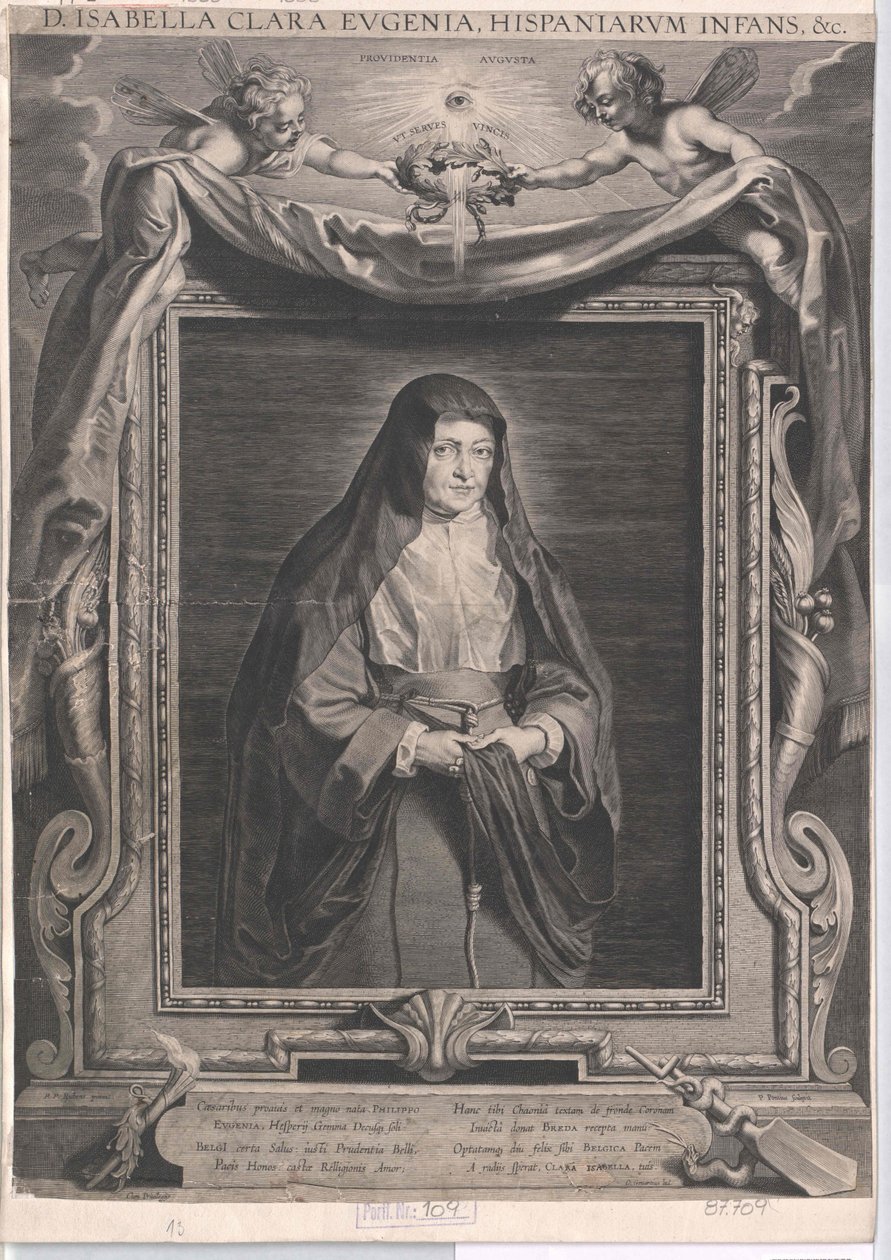 Infanta Isabella Clara Eugenia of Spain by Artist Unknown
