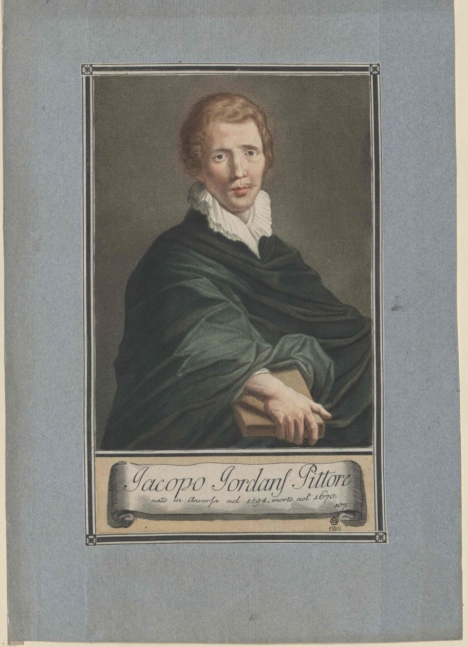Jakob Jordaens by Artist Unknown