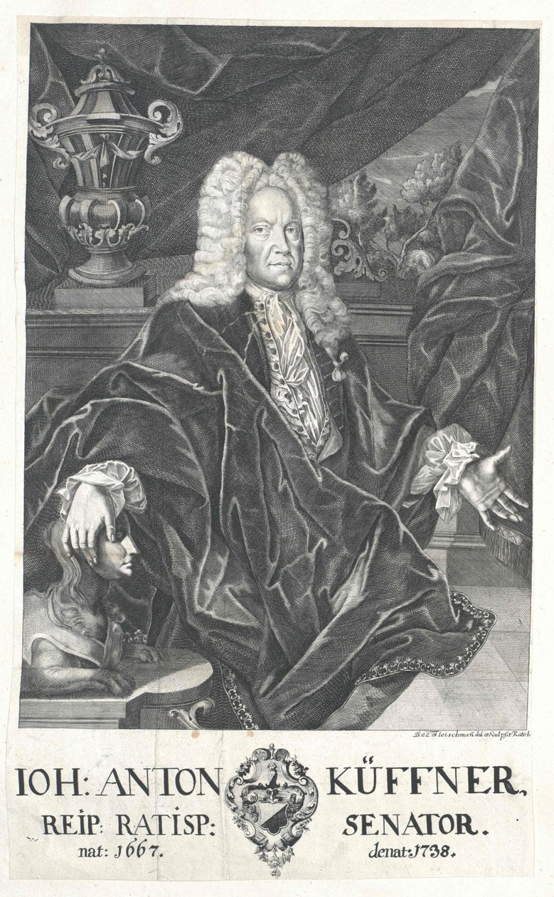 Johann Anton Kueffner by Artist Unknown