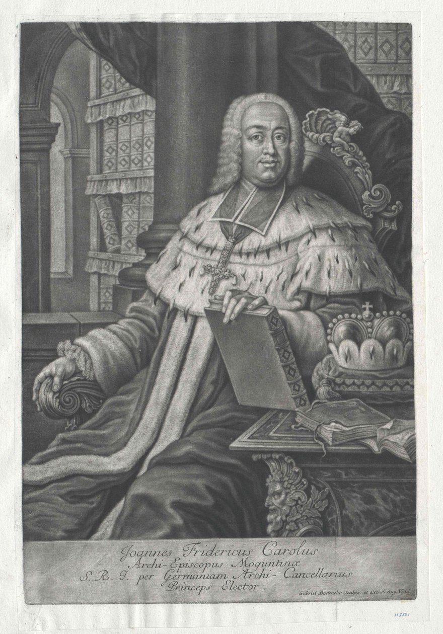 Johann Friedrich Carl Count Ostein by Artist Unknown