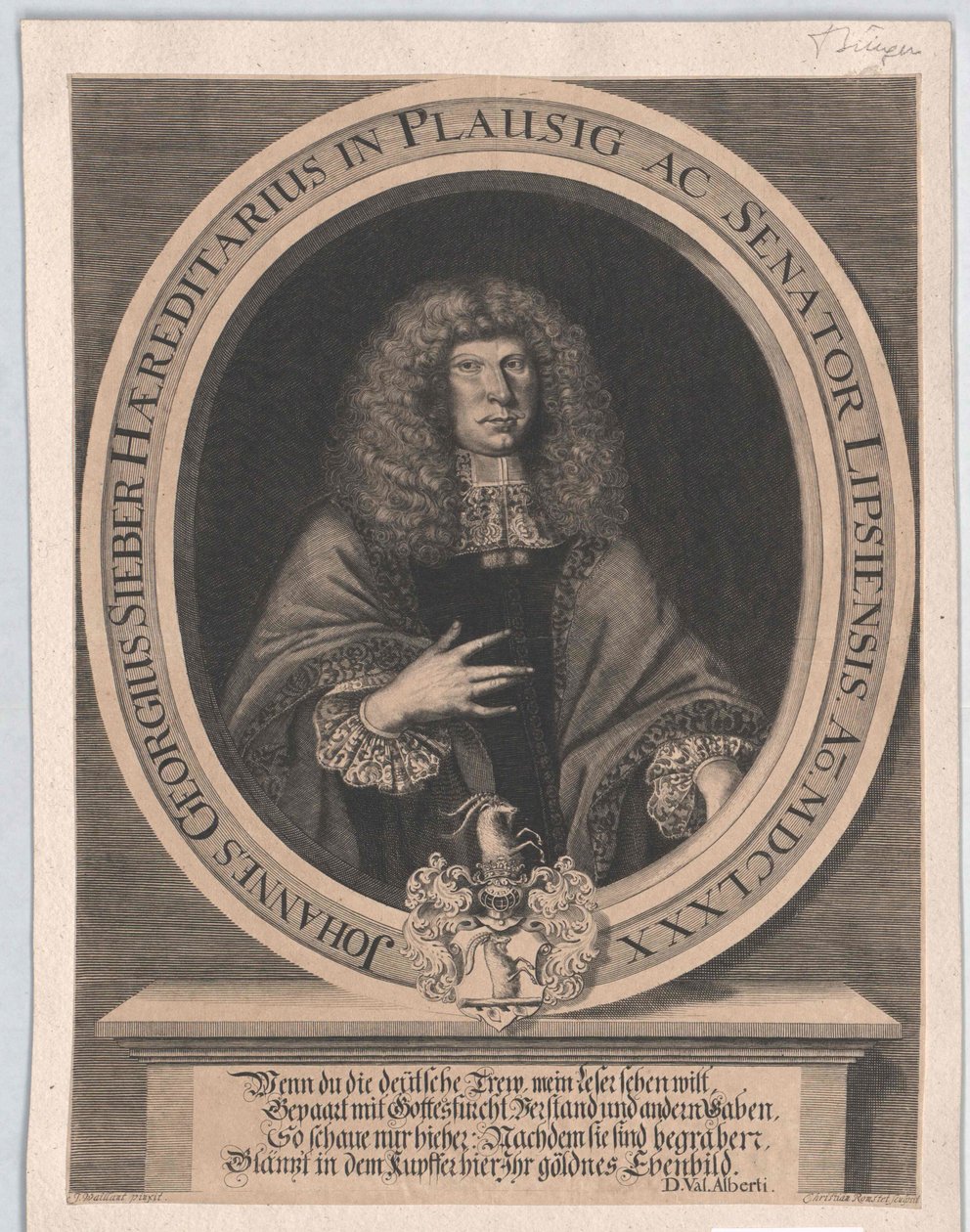 Johann Georg Sifter by Artist Unknown