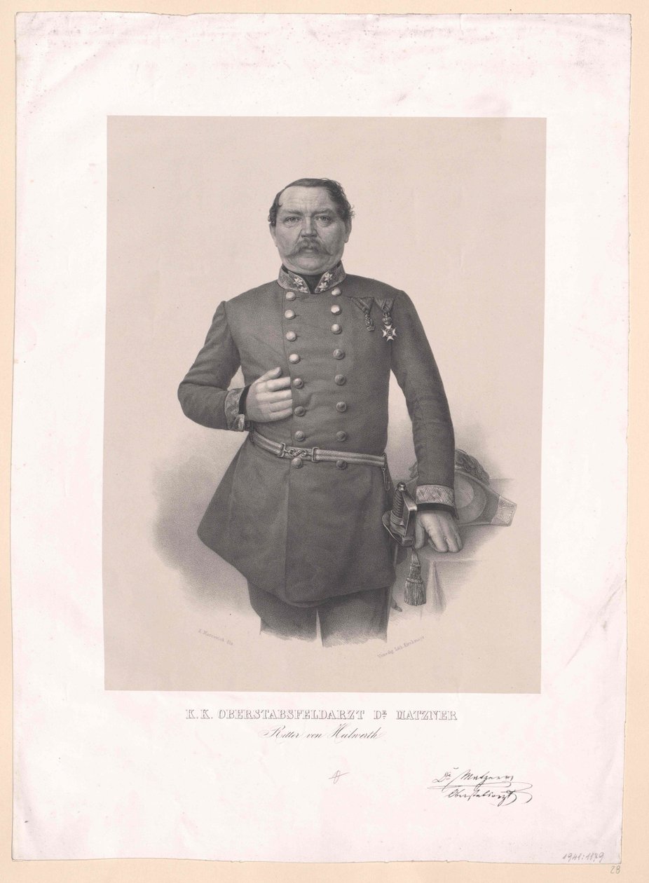Johann Knight Matzner von Heilwerth by Artist Unknown