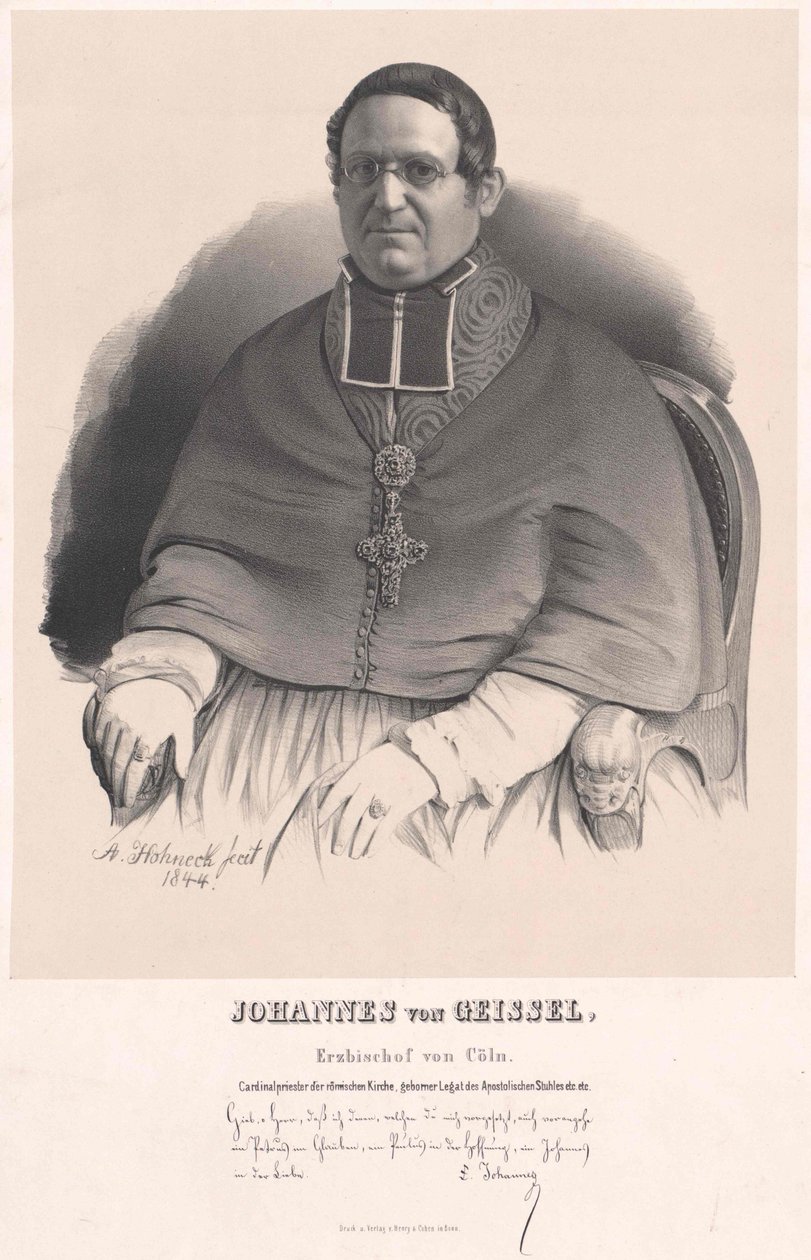 Johannes von Geissel by Artist Unknown
