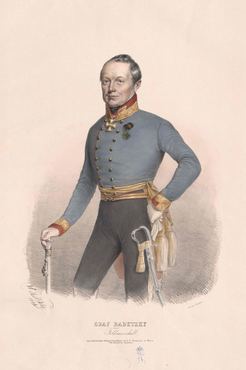 Joseph Count Radetzky of Radetz by Artist Unknown