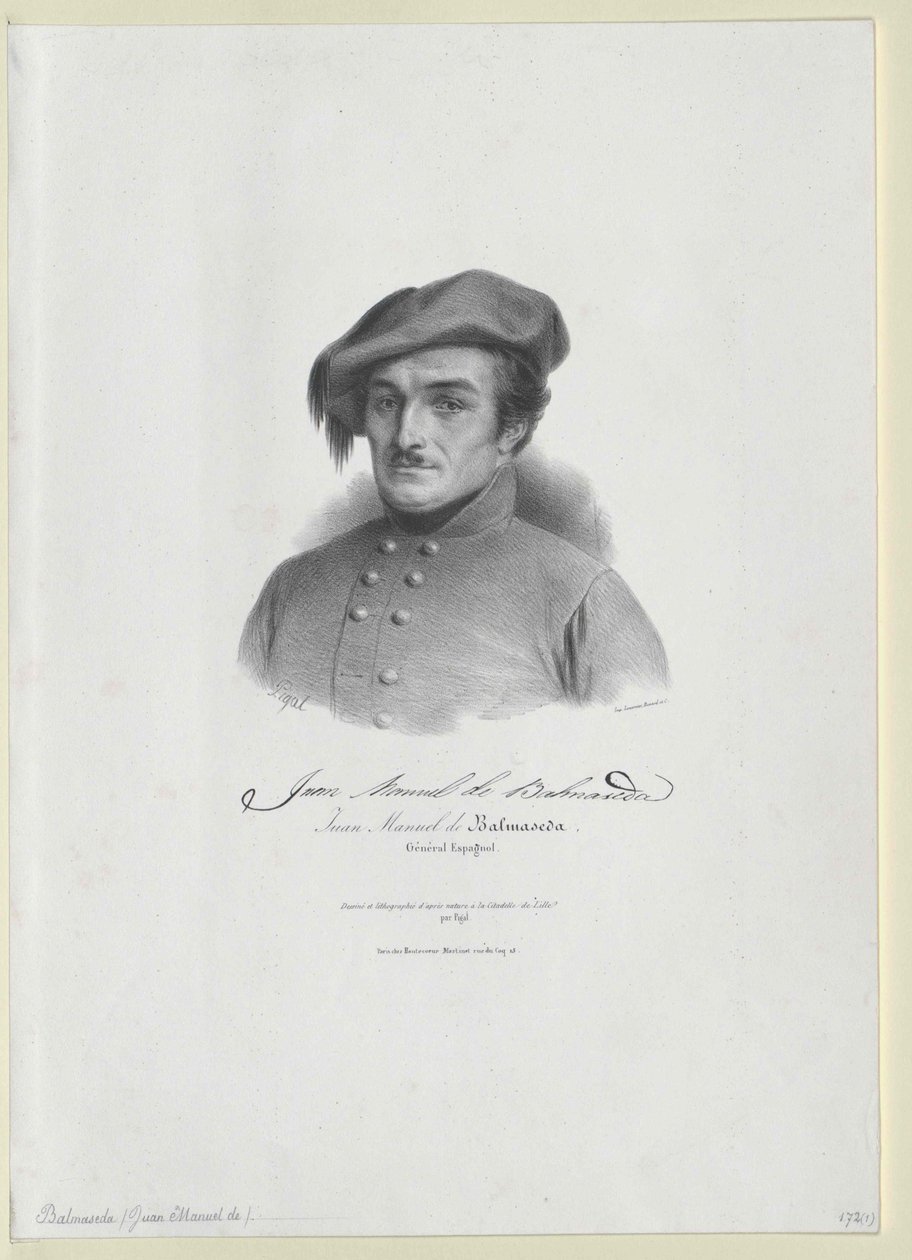 Juan Manuel Balmaseda by Artist Unknown