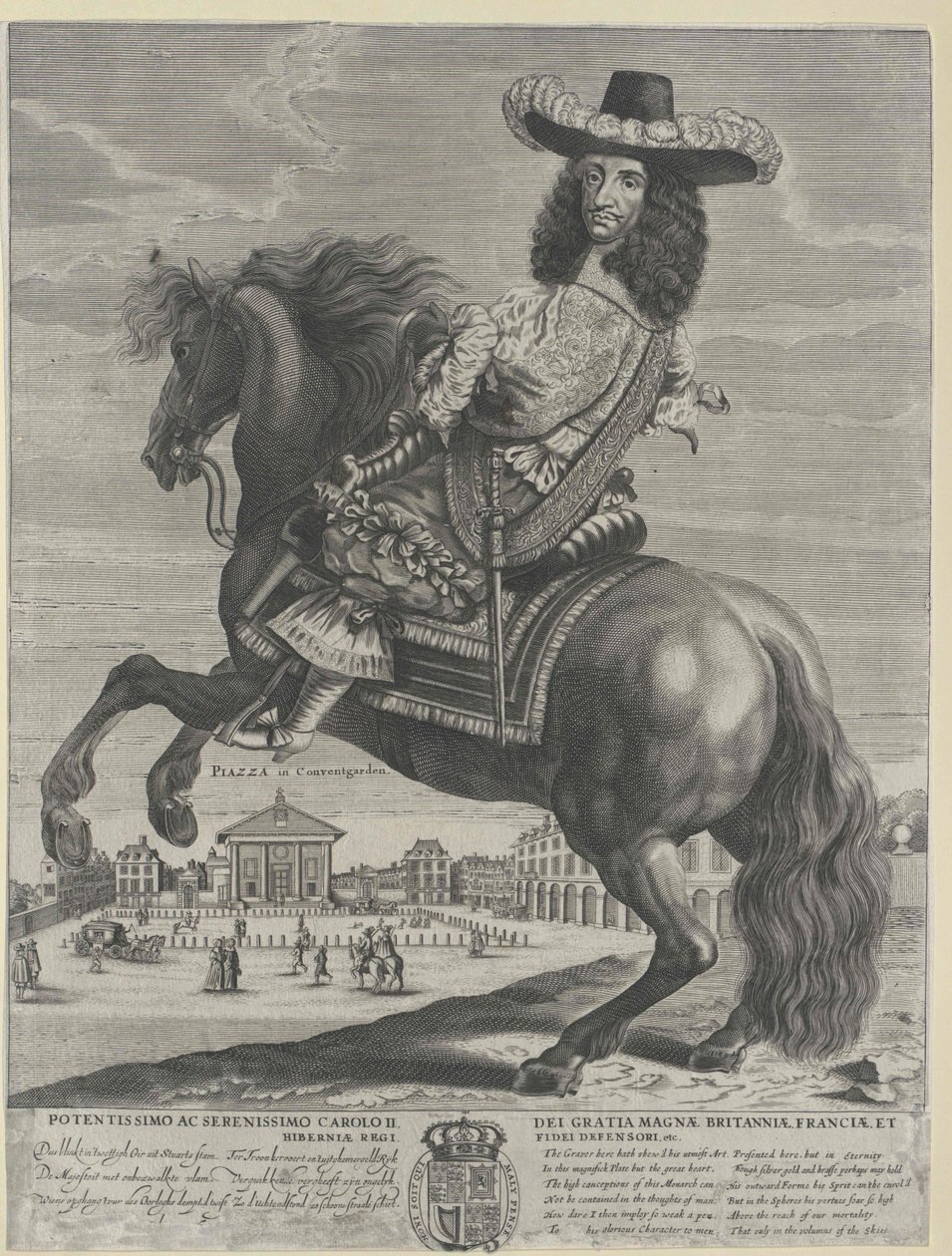 King of England Charles II by Artist Unknown
