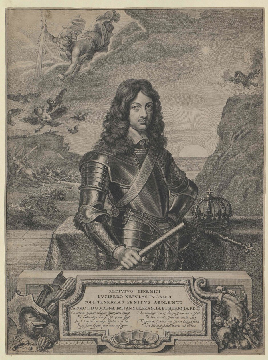 King of England Charles II by Artist Unknown