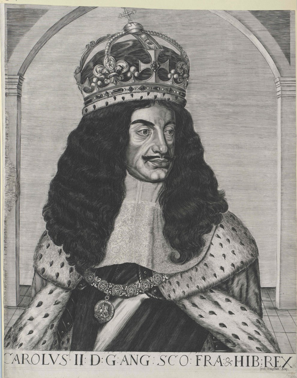 King of England Charles II by Artist Unknown