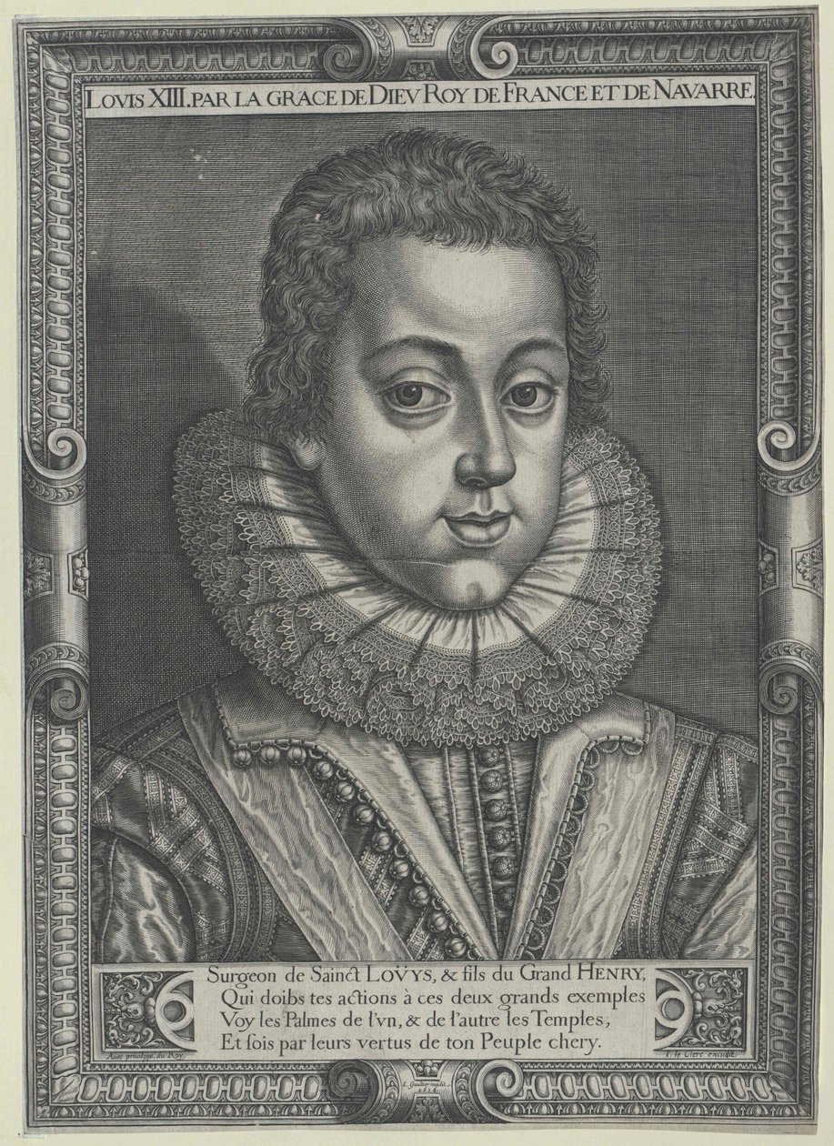 King of France Louis XIII by Artist Unknown
