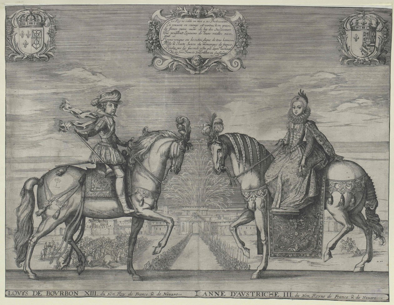 King Louis XIII of France by Artist Unknown
