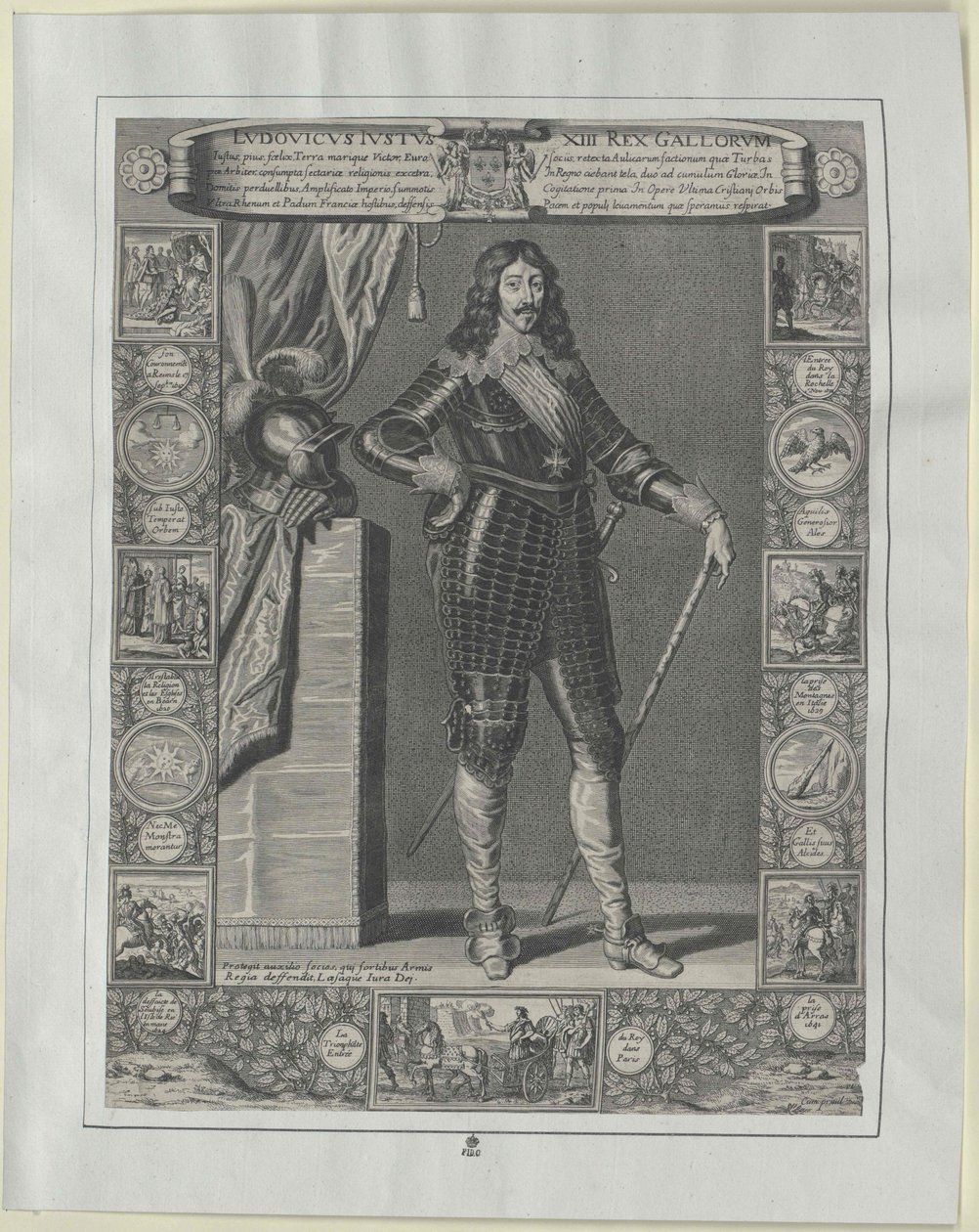 King of France Louis XIII by Artist Unknown