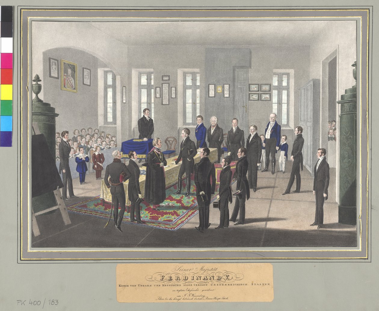 King of Hungary Crown Prince Ferdinand V. by Artist Unknown