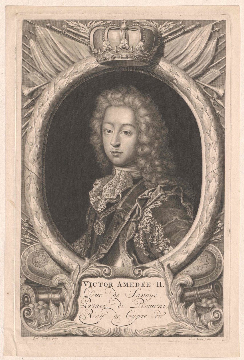 King of Sardinia Victor Amadeus I by Artist Unknown