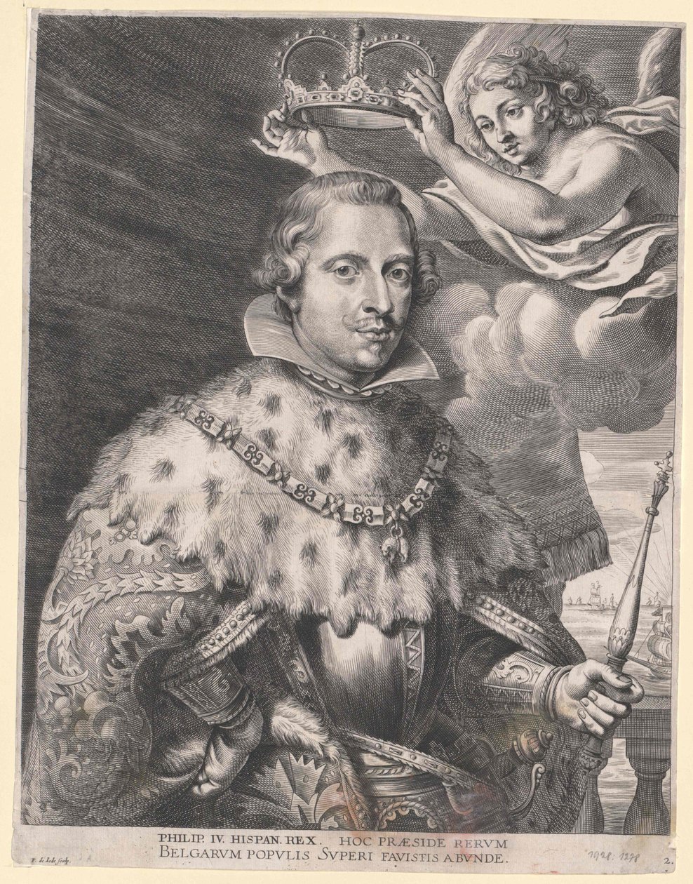 King of Spain Philip IV by Artist Unknown