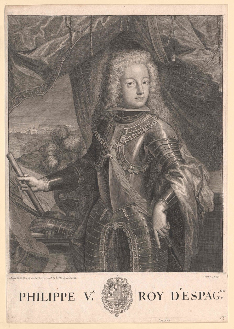 King Philip V of Spain by Artist Unknown