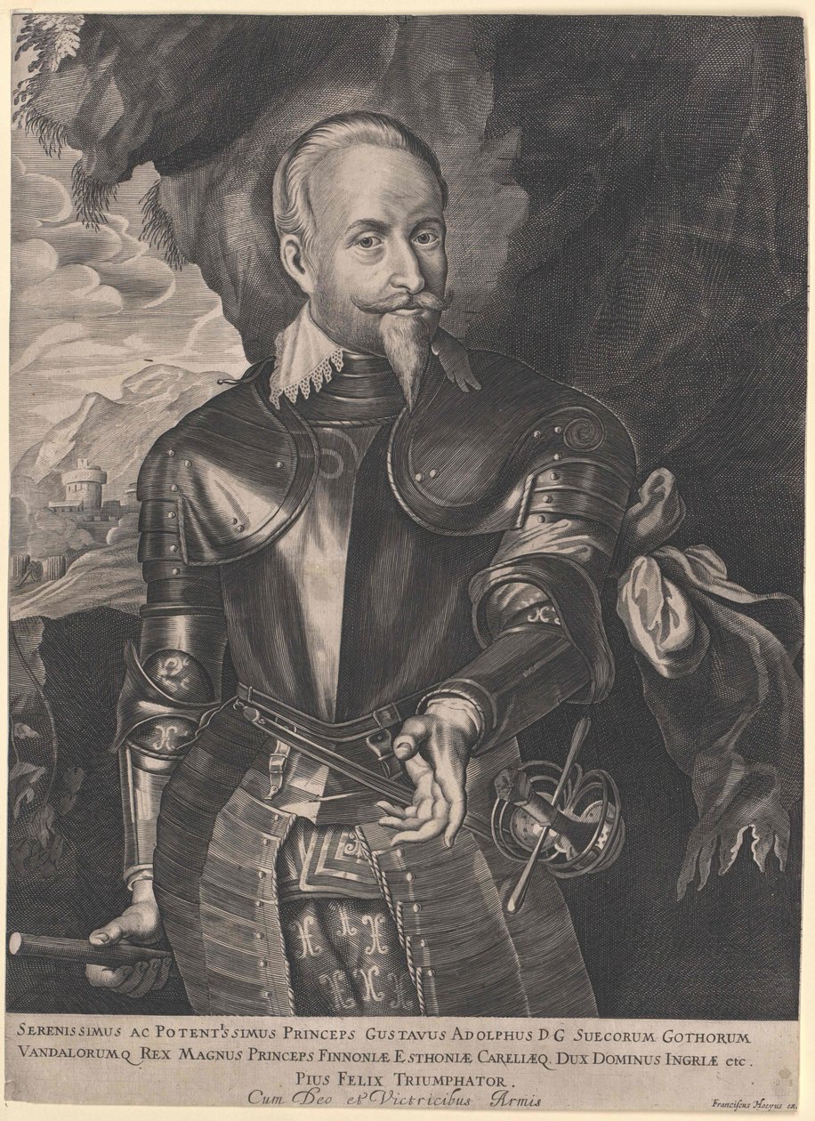 King Gustavus Adolphus of Sweden by Artist Unknown