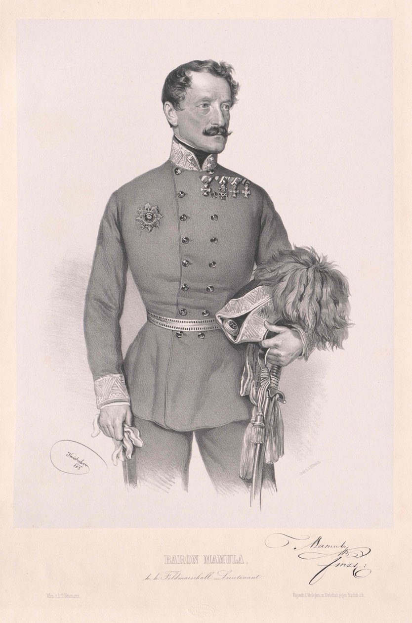 Lazarus Baron von Mamula by Artist Unknown
