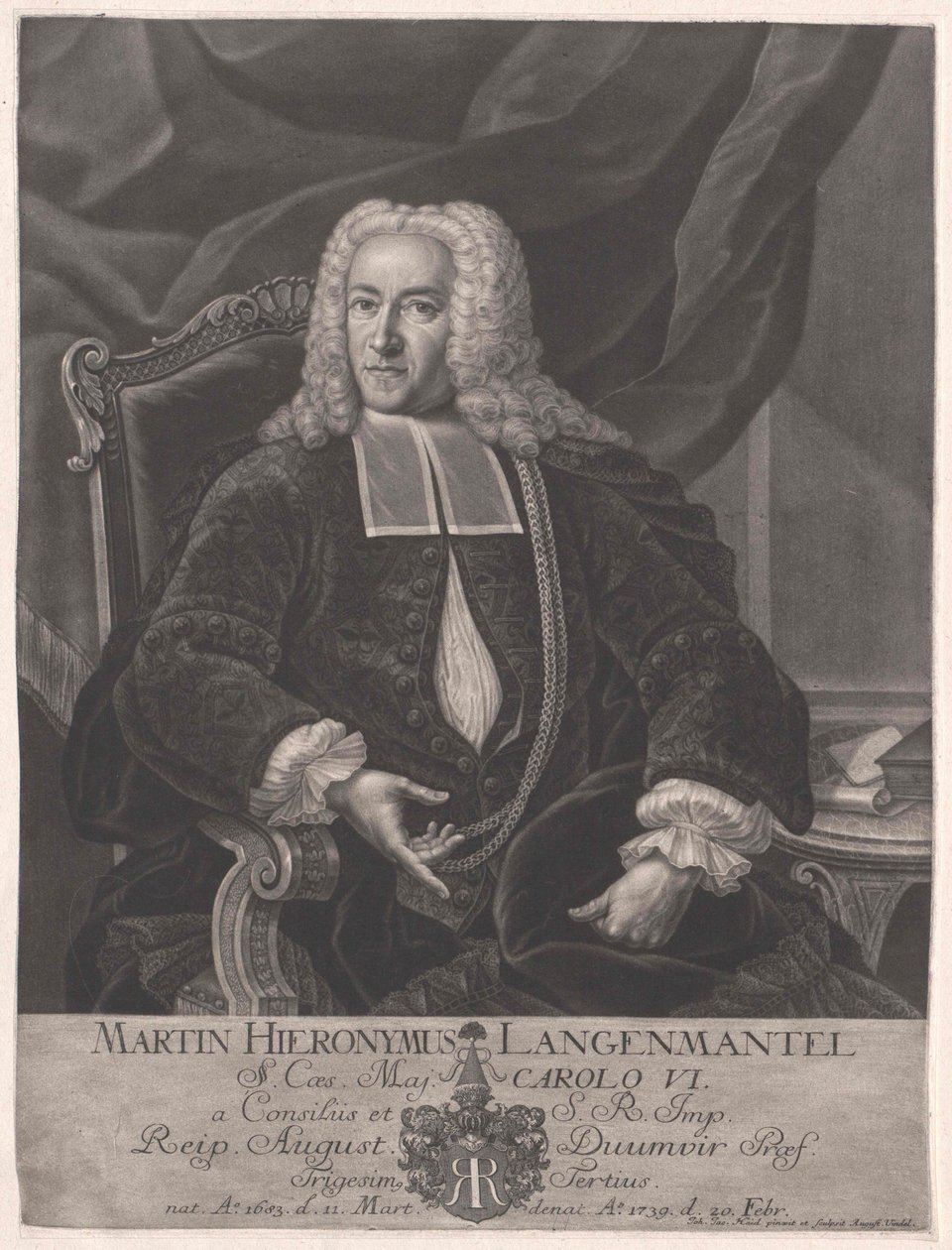 Martin Jerome Langenmantel by Artist Unknown