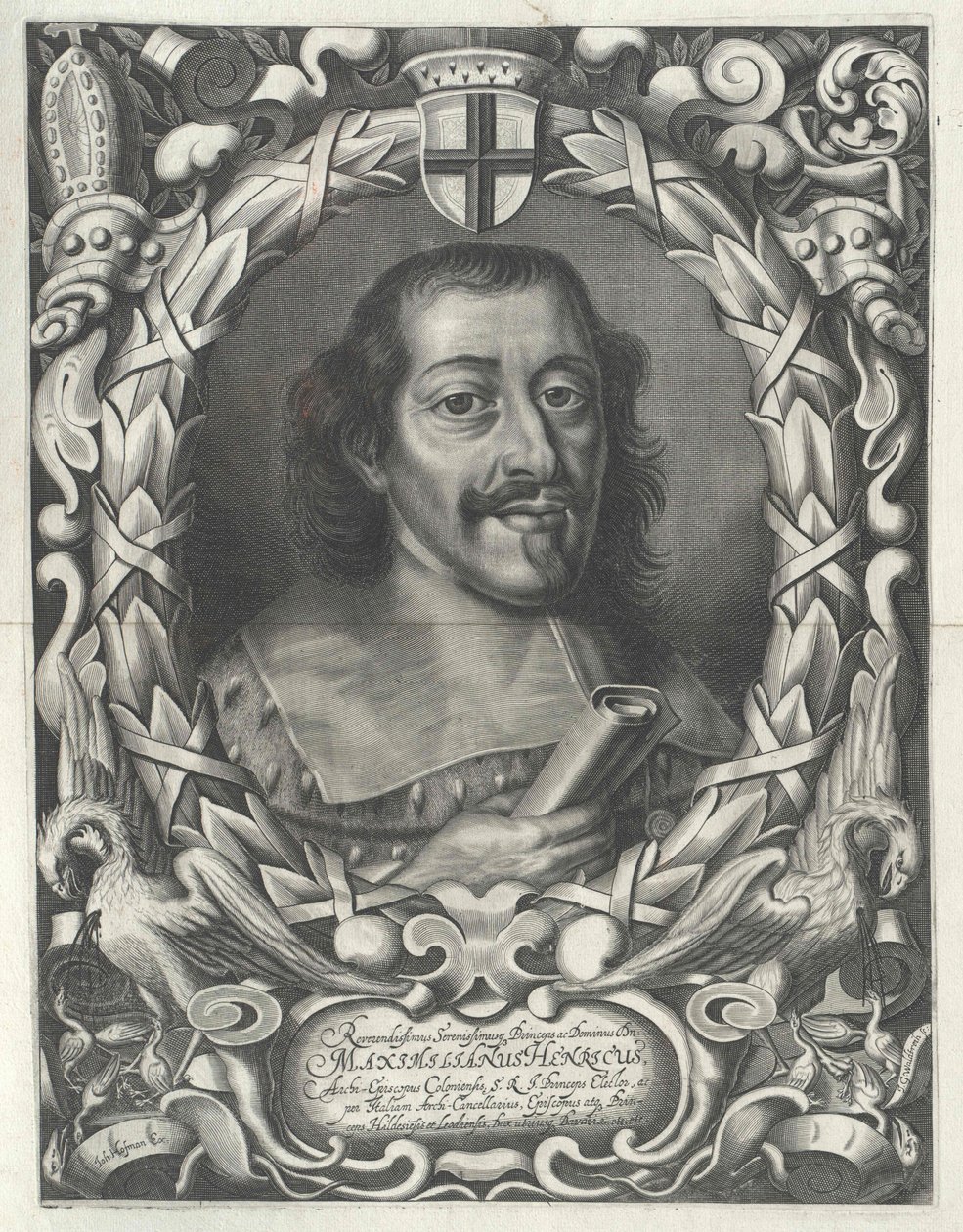 Maximilian Heinrich, Duke of Bavaria, Elector of Cologne by Artist Unknown