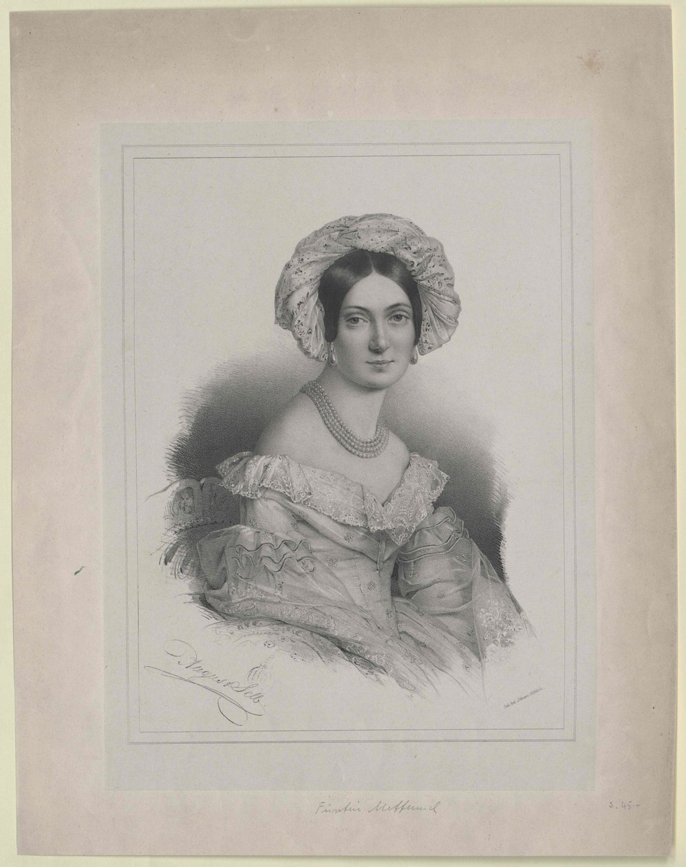 Melanie Countess Zichy-Ferraris by Artist Unknown
