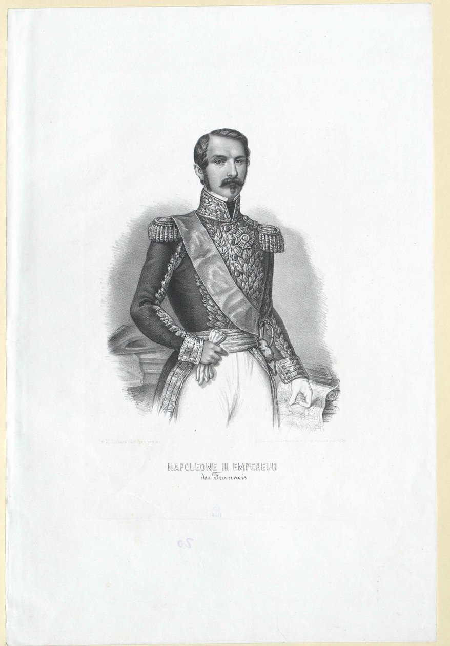 Napoleon III, Emperor of the French by Artist Unknown