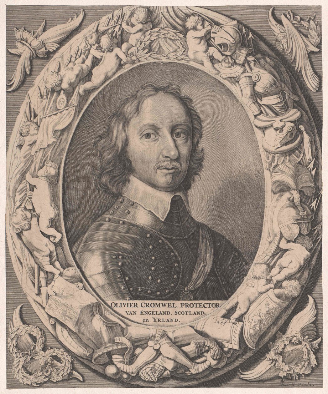 Oliver Cromwell by Artist Unknown
