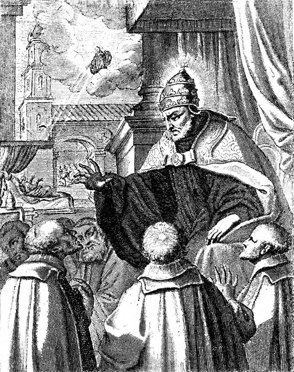 Papal Delegates at the Court of Michael I of Constantinople, The Schism of 1054 by Artist Unknown