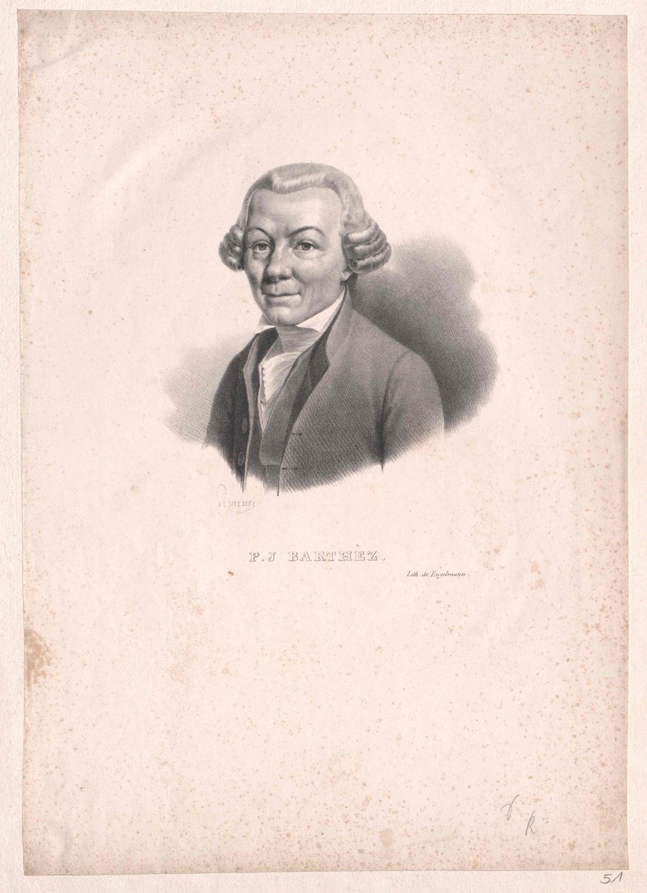 Paul Joseph Barthez by Artist Unknown