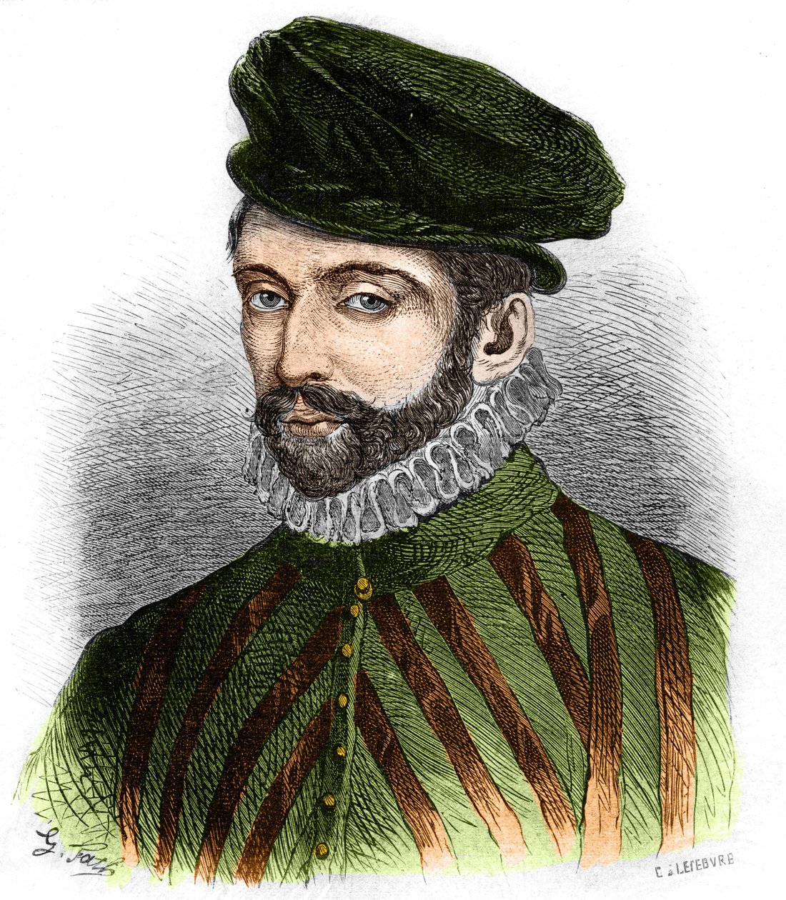 Portrait of Nicolas de Neufville, Seigneur of Villeroi, French Statesman by Artist Unknown