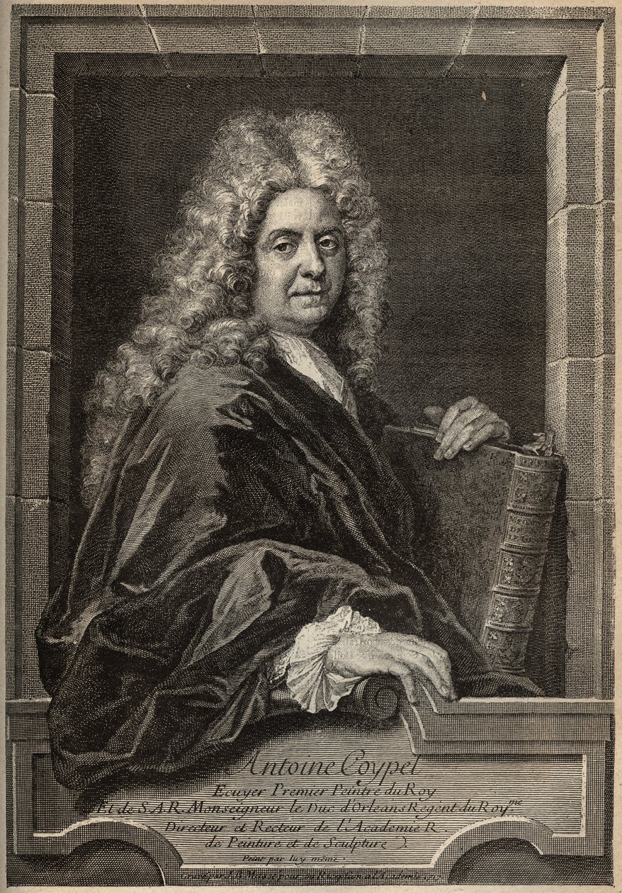 Portrait of Antoine Coypel by Artist Unknown