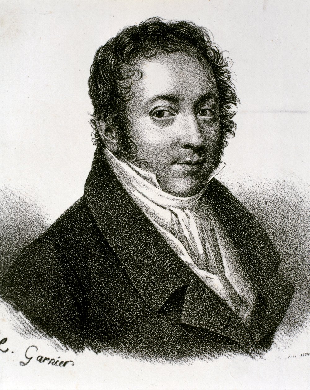 Portrait of Gioachino Antonio Rossini by Artist Unknown