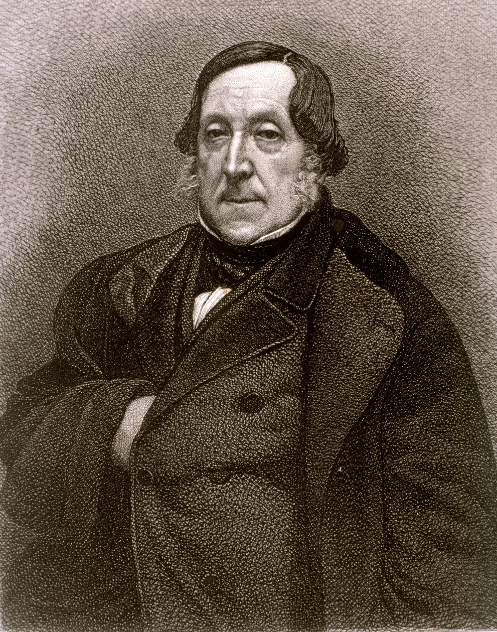 Portrait of Gioachino Antonio Rossini by Artist Unknown