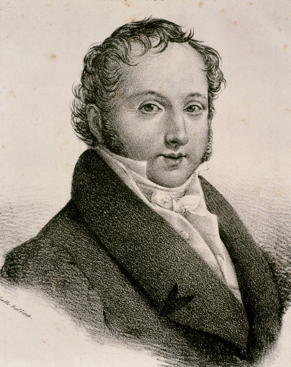 Portrait of Gioachino Antonio Rossini by Artist Unknown