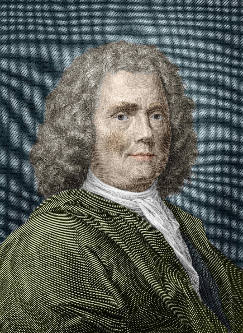 Portrait of Hermann Boerhaave, Dutch doctor and chemist by Artist Unknown