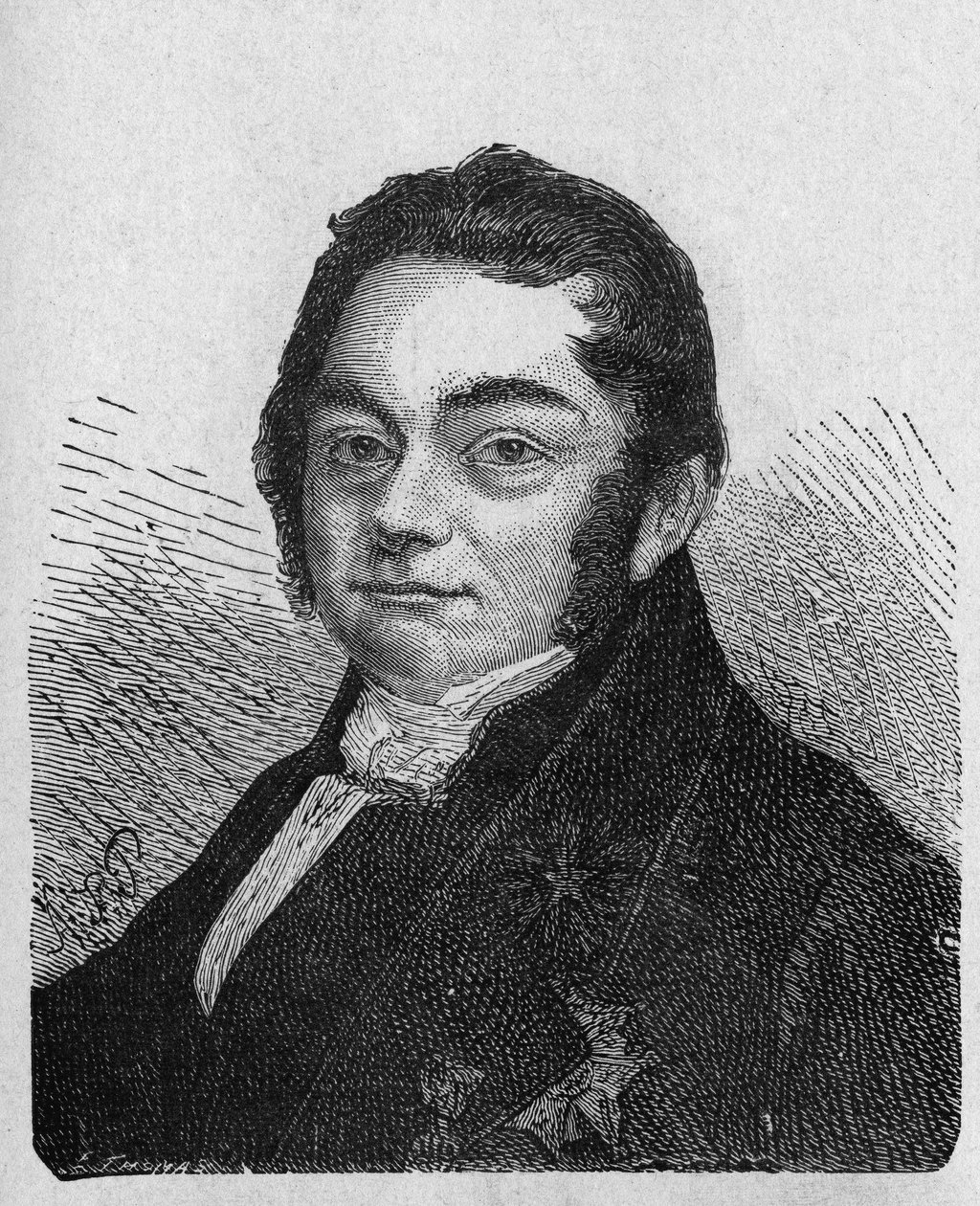 Portrait of Jons Jacob Berzelius by Artist Unknown