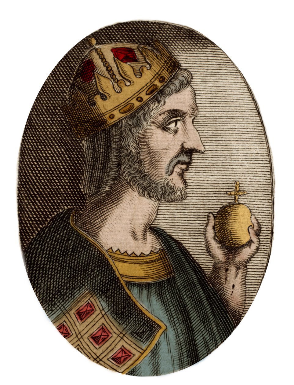 Portrait of Justinian I, Eastern Roman Emperor by Artist Unknown