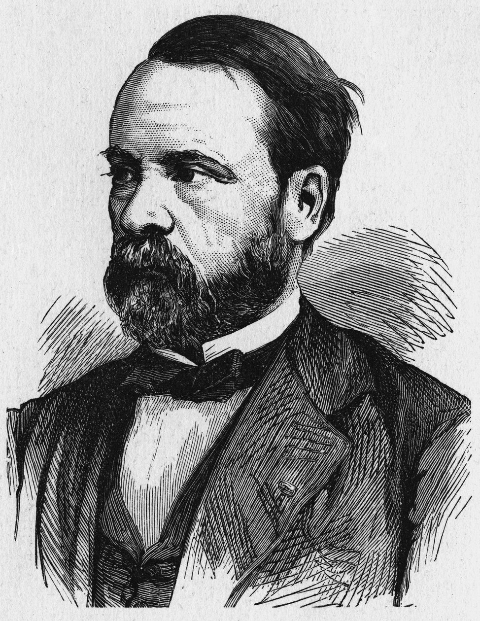 Portrait of Louis Pasteur, French Chemist and Biologist by Artist Unknown