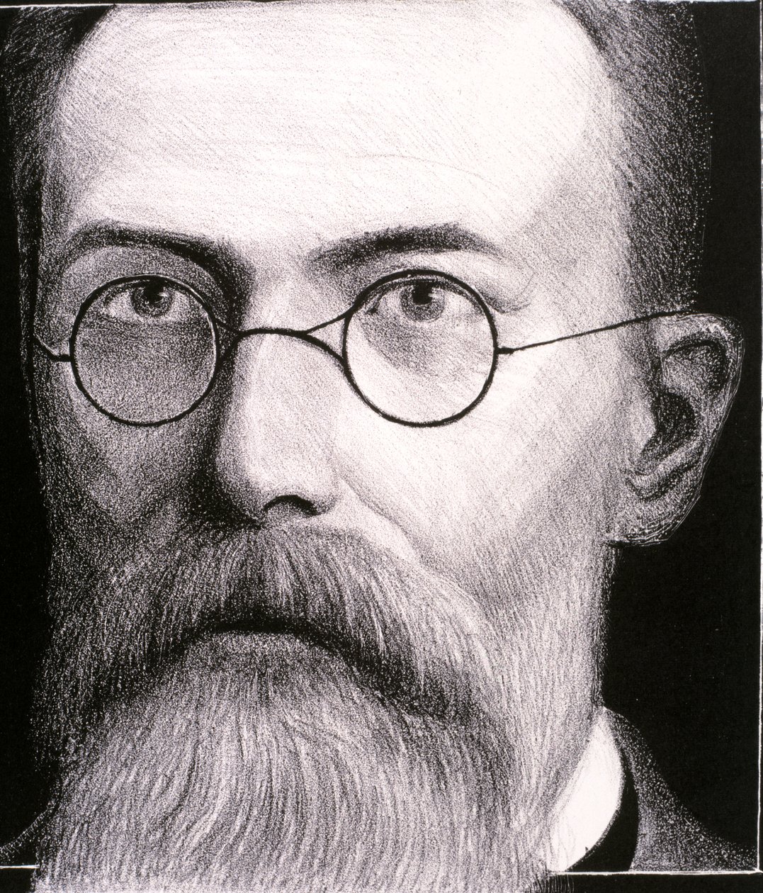 Portrait of Nikolai Andreevich Rimsky-Korsakov by Artist Unknown