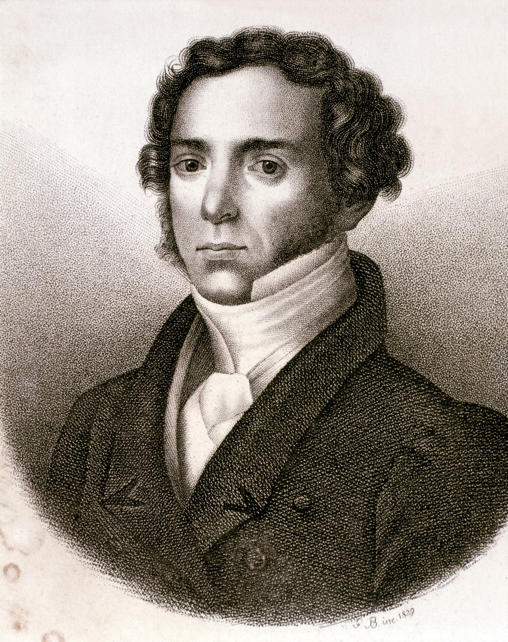 Portrait of Saverio Mercadante by Artist Unknown