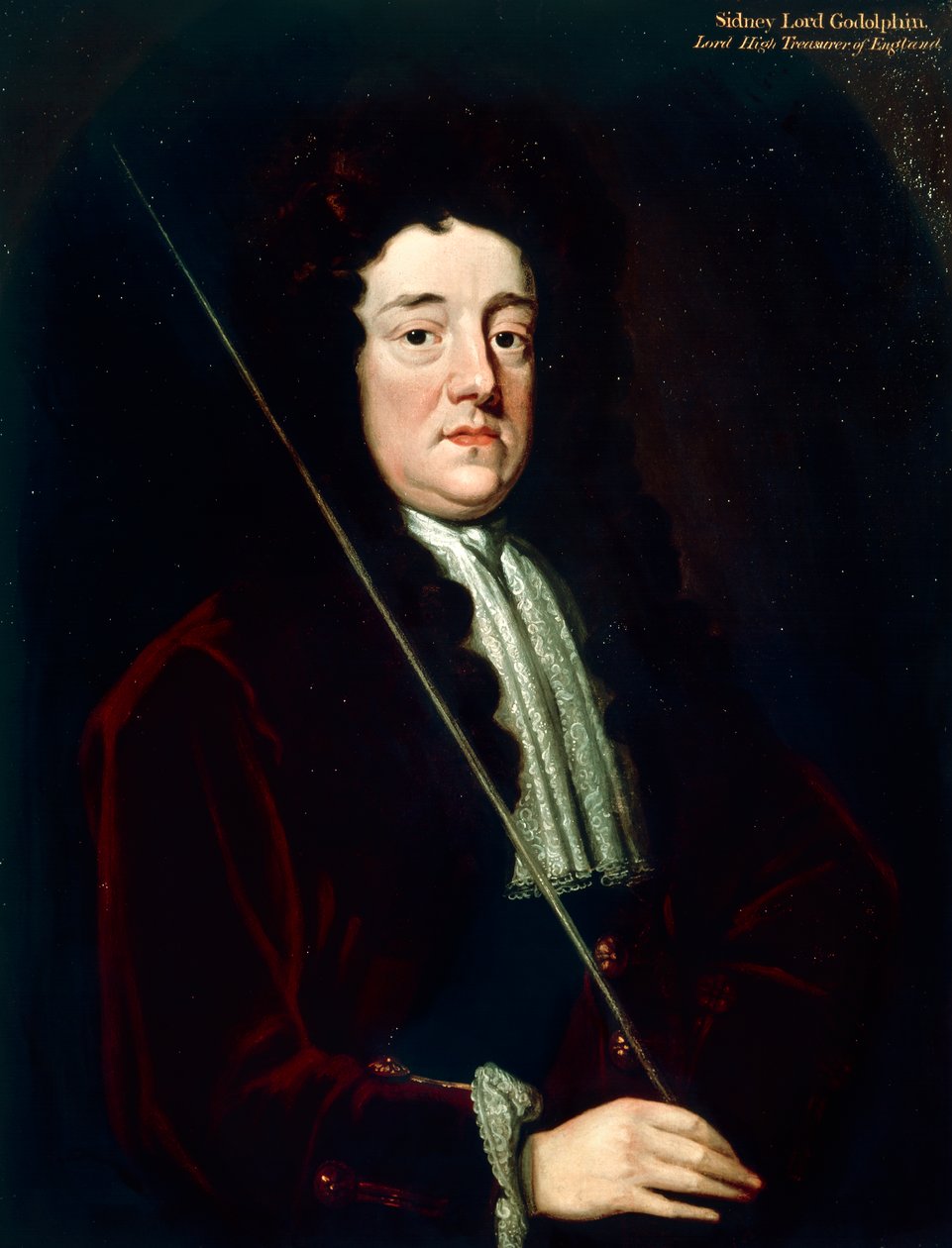 Portrait of Sidney Godolphin, 1st Earl of Godolphin by Artist Unknown