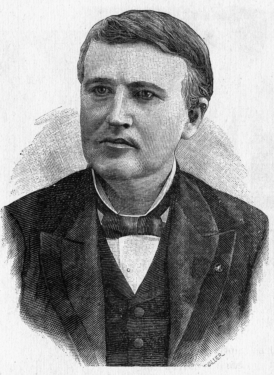 Portrait of Thomas Alva Edison, American inventor by Artist Unknown