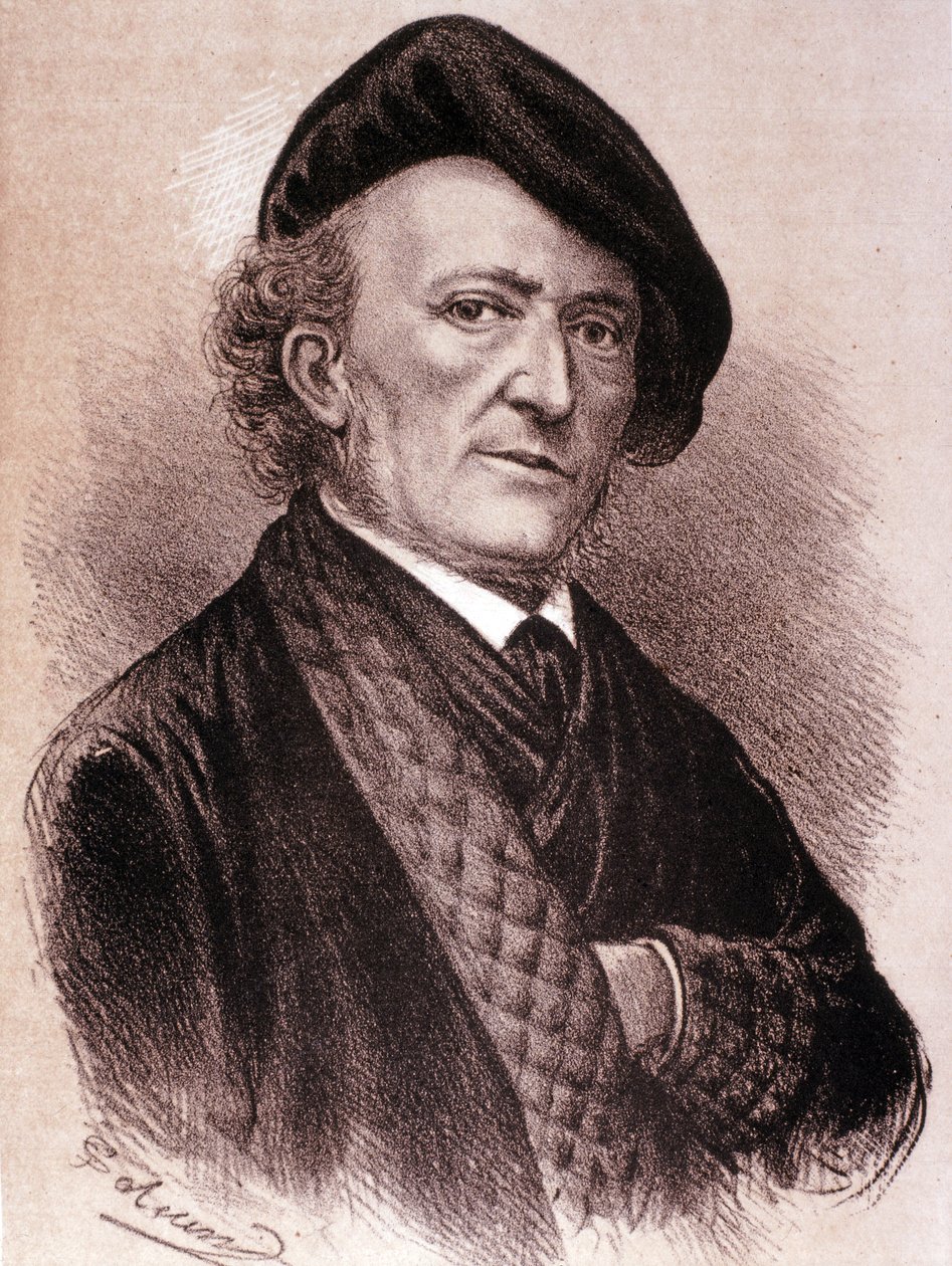 Portrait of Wilhelm Richard Wagner by Artist Unknown