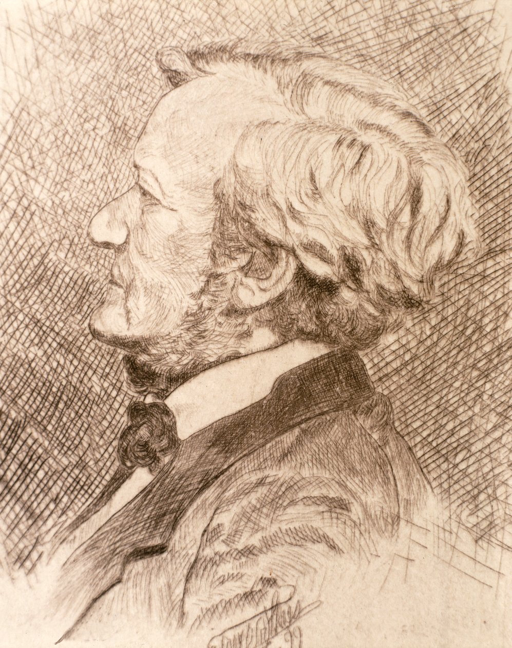 Portrait of Wilhelm Richard Wagner by Artist Unknown