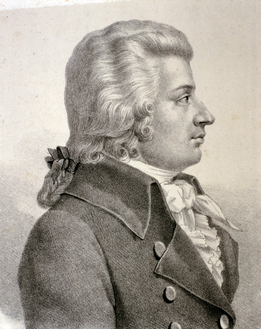 Portrait of Wolfgang Amadeus Mozart by Artist Unknown